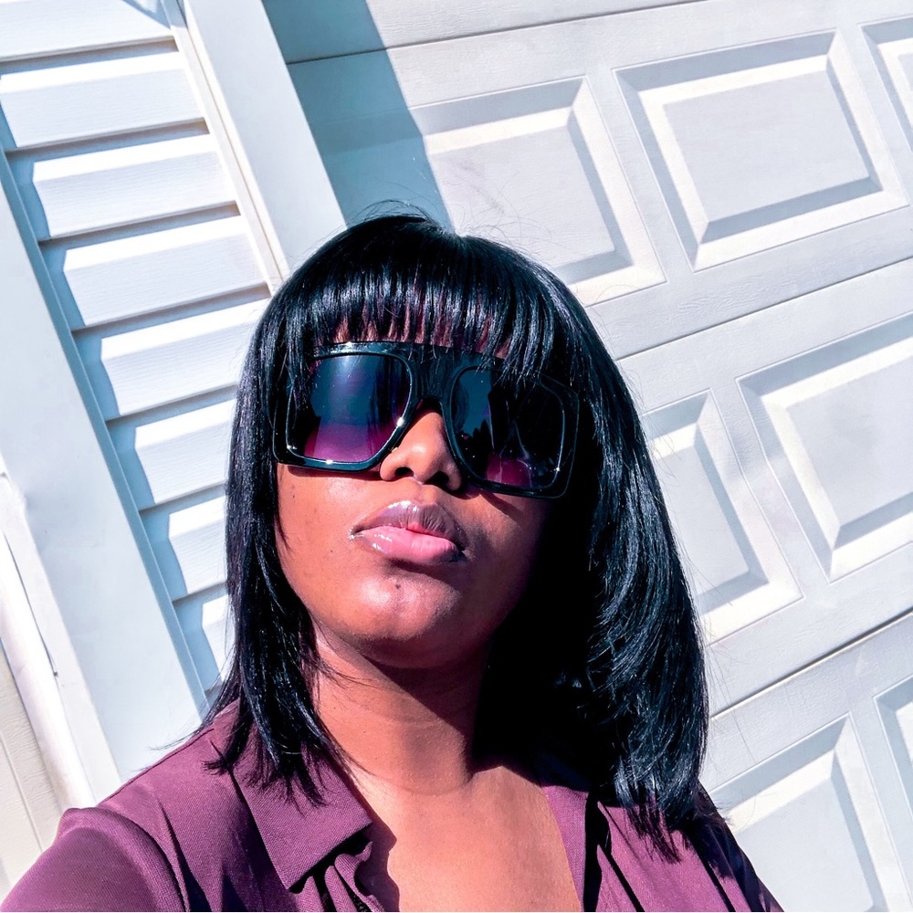 Don’t talk to me chunky sunglasses